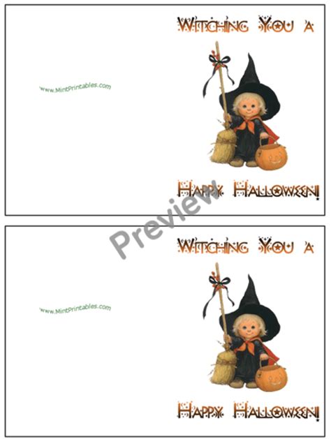 Witching fun cards